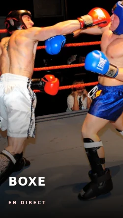 Boxe en direct